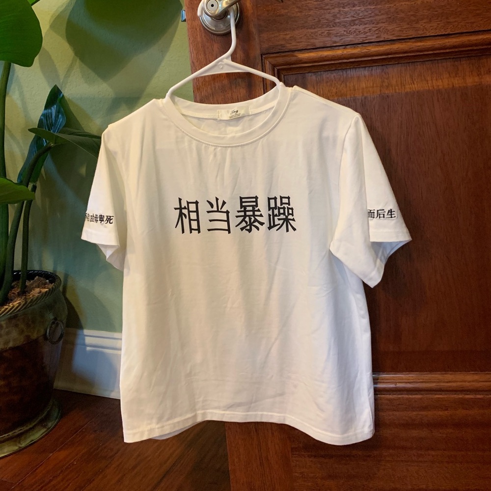 Character printed t shirt